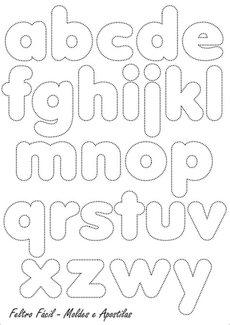 Moldes Para Letras Alphabet Templates Felt Templates Lettering