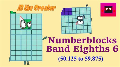 Numberblocks Band Eighths 2 Remastered Youtube Otosection