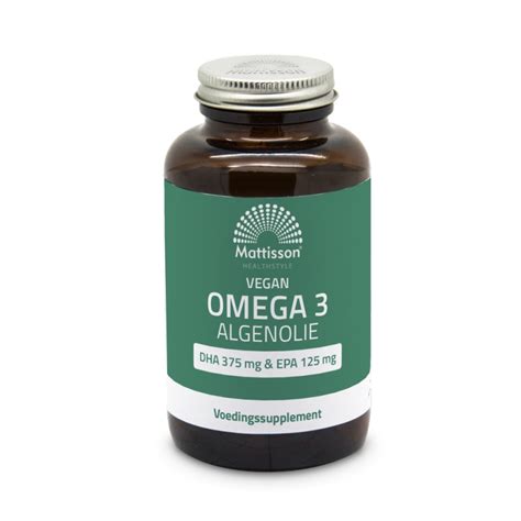 Vegan Omega 3 Algenolie 500mg Mattisson Kopen Groenlijf