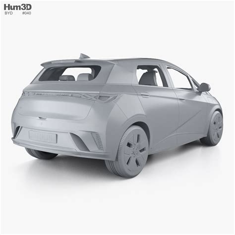 BYD EA1 with HQ interior 2024 3D model - Download Hatchback on 3DModels.org