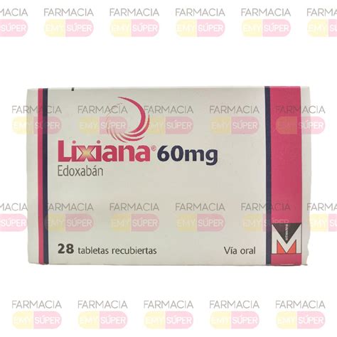 Lixiana Mg Tb Farmacia Emy