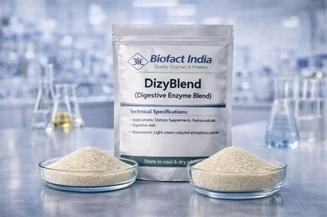 kg dizyblend food enzyme powder  rs kg food enzymes  yeola