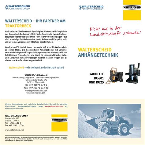 Walterscheid Gmbh Produktflyer