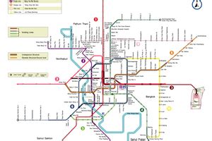 Start For New Metro Line And Extension Projects In Bangkok Tunnel