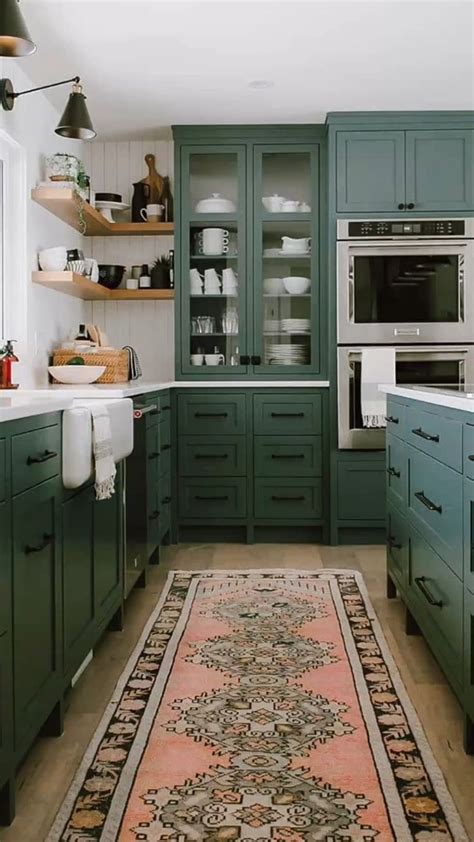 Green Kitchen Ideas Dakota Johnson Kitchen Cabinets Green Room Tile