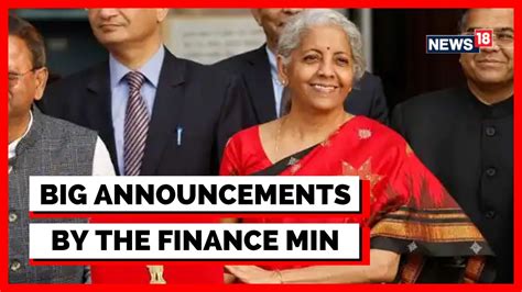 Budget 2023 Here Are The Big Announcements Made By Fm Nirmala Sitharaman Today English News