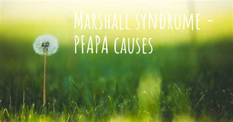 Which are the causes of Marshall syndrome - PFAPA?