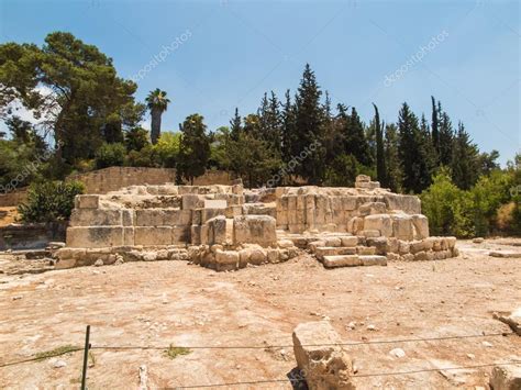 Old ruins of the village of Emmaus. — Stock Photo © rparys #85274966