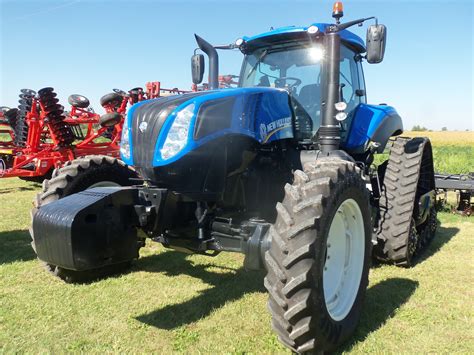 New Holland T8410 FWD With Rear Tracks New Holland Agriculture New