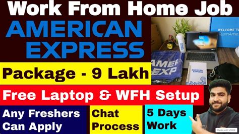 Work From Home Jobs Package Lac American Express Online Job