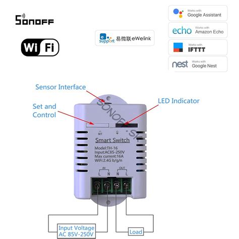 Sonoffsk Inteligentné Ovládače A Spínače Ewelink Smart Switch