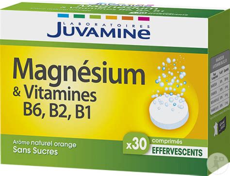 Juvamine Magnesium Und Vitamine B6 B2 B1 Natürliches Orangenaroma