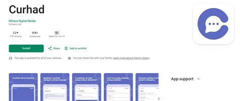 aplikasi curhat  terjamin privasinya