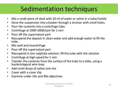 Routine Examination Of Stool