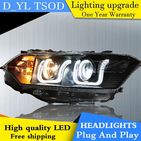 Car Styling For Toyota Vios Headlights Vios Led Headlight