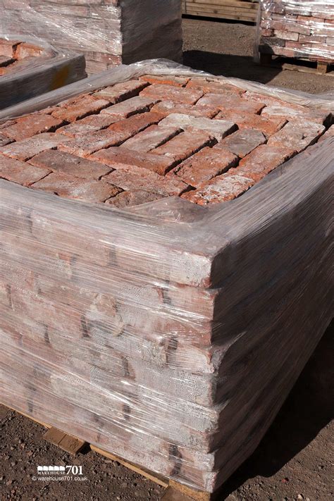 Authentic Cleaned Reclaimed 19th Century Handmade 3” Bricks