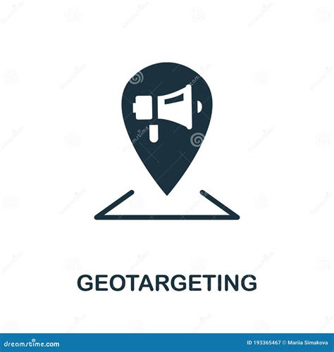 Geotargeting Icon Simple Element From Social Media Collection