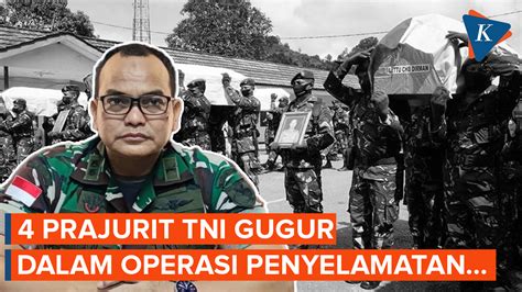 Satu Prajurit Tni Yang Hilang Usai Penyerangan Opm Ditemukan Meninggal