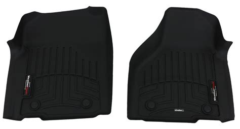 2014 Ram 2500 WeatherTech Front Auto Floor Mats - Black