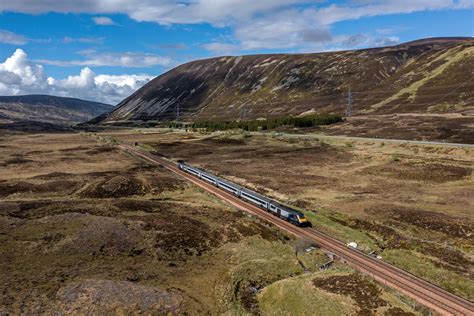 Class 43 Hst Of Scot Between Dalwhinnie And Dalnaspidal