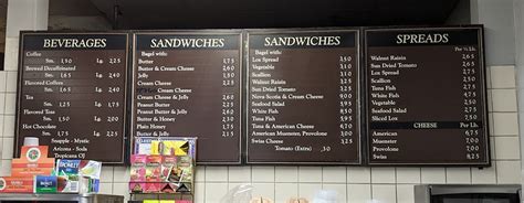 Teaneck Road Hot Bagels Menu Updated November 2025
