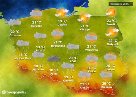 Prognoza 16 dniowa Jaka pogoda będzie w drugiej połowie maja