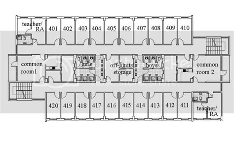 Dorm Floor Plans | School floor plan, How to plan, Hotel floor plan