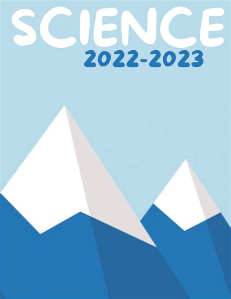 Science Binder Cover 2022 2022