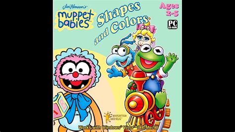 Muppet Babies Shapes Colors PC Windows 2003 Longplay YouTube