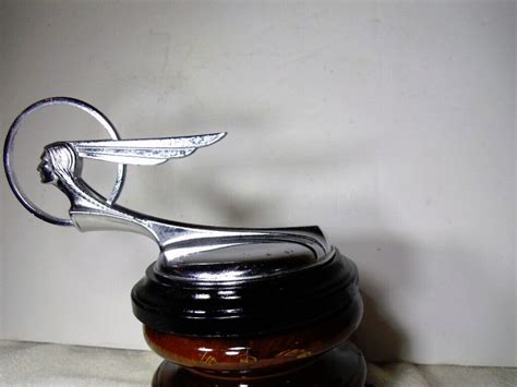 Rare 1933 Pontiac Indian Chief Hood Ornament Nice Ebay