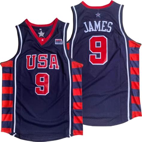 Lebron James Team USA Olympic Jersey