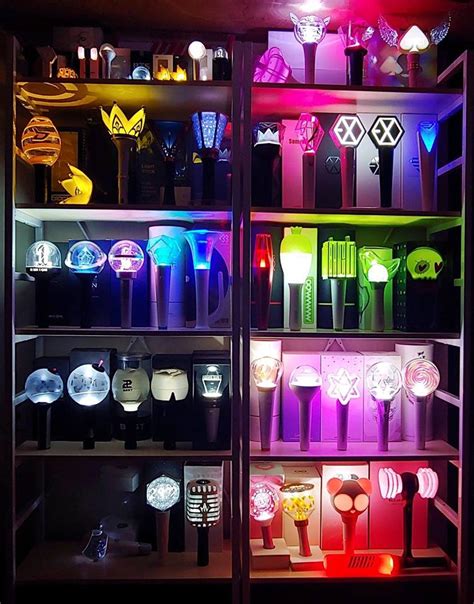 One K Pop Fan Wows Netizens By Showing Off Collection Of Lightsticks