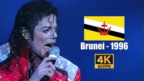 Michael Jackson Beat It Live In Brunei December 31st 1996 4K60FPS