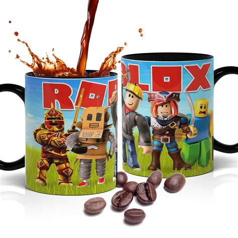 Kubek Bia Y Roblox Prezent Dla Ka Drgo Fana Wzory Kubek Czarne Ucho