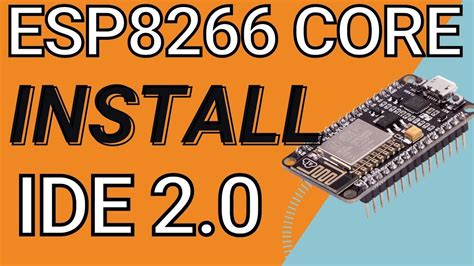 ESP8266 Install Arduino IDE 2 In 90 Seconds ESP8266 YouTube