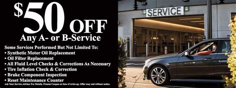 Service Specials Tom Masano Inc A Mercedes Benz Dealer