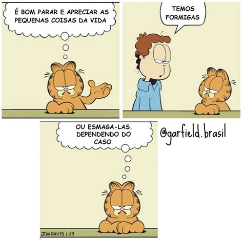 Pin de Lê em Garfield Quadrinhos garfield Quadrinhos Tirinhas