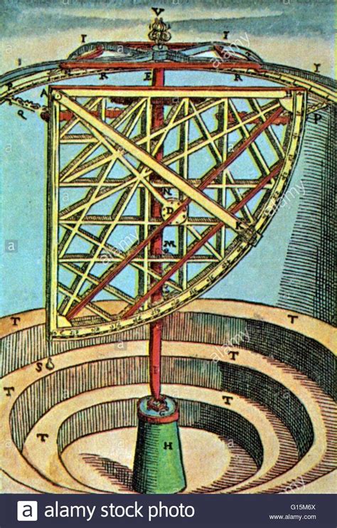 Tycho Brahe S 10 Foot Azimuth Quadrant Accurate To 1 240 Of A Stock