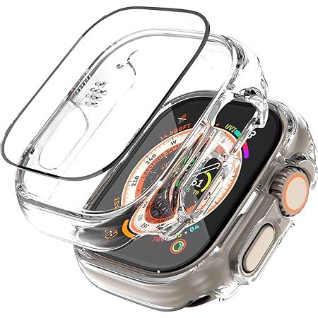 Jvchengxi Pezzi Custodia Per Apple Watch Ultra Mm Protezione