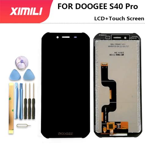 Pantalla LCD Doogee S40PRO de 5 5 pulgadas pantalla táctil 100