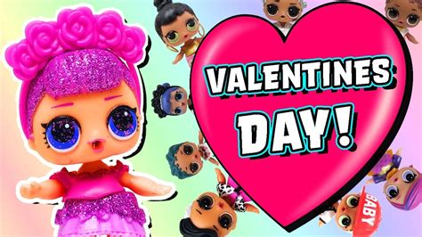 Lol Surprise Dolls Valentines Day Games With Sugar Queen Dollface Mc