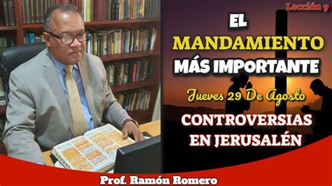 Lecci N Jueves Agosto El Mandamiento M S Importante Por El