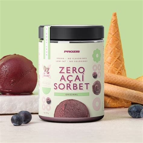 Zero A A Sorbet Original Ml Eiscreme Desserts Prozis