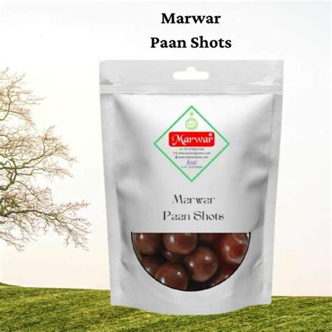 Marwar Pan Shots Instant Paan Mouth Freshener Mukhwas Pan Flavor