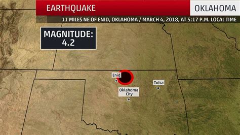 4.2 Magnitude Earthquake Rattles Oklahoma | The Weather Channel