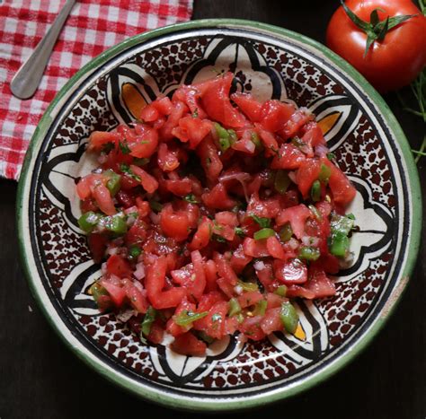 Smocked Moroccan Salad | Healthy Recipes | Megounista