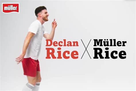 Müller Teams Up With Englands Declan Rice For ‘rice Rice Baby Ad