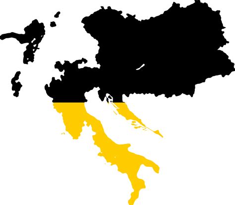 Flag-Map of Austrian Empire by nguyenpeachiew on DeviantArt