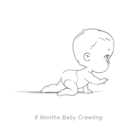 70 3 Babies Crawling Stock Illustrations Royalty Free Vector Graphics