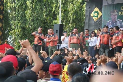 Peringati HUT Ke 60 Kodam IX Udayana Gelar Fun Bike Dan Hiburan Rakyat